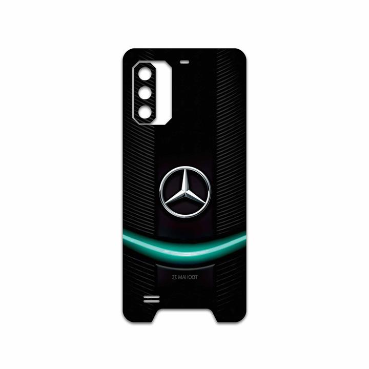 برچسب پوششی ماهوت مدل Mercedes-Benz مناسب برای گوشی موبایل یولفون Armor 7 MAHOOT Mercedes-Benz Cover Sticker for Ulefone Armor 7